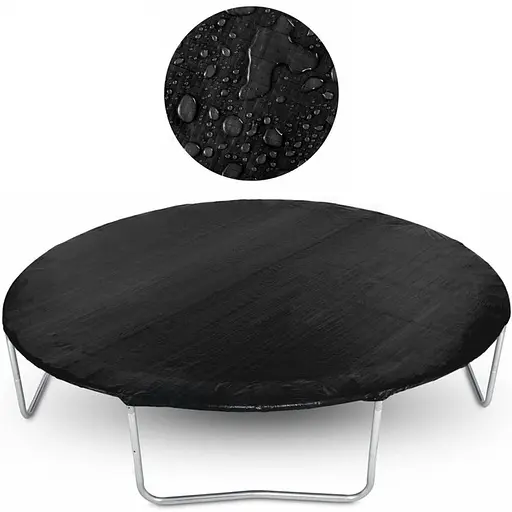 Тент-чохол для батута Crivit 300 см (Чорний) - фото 2