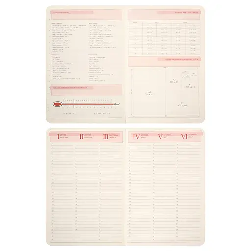 Дневник-деловая записная книжка А5 Leo Planner 2026 Binario графит 368 страниц (252640) - фото 7