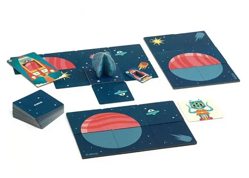 Настольная игра Djeco Космический кот (Space Cat) (DJ08597) - фото 3