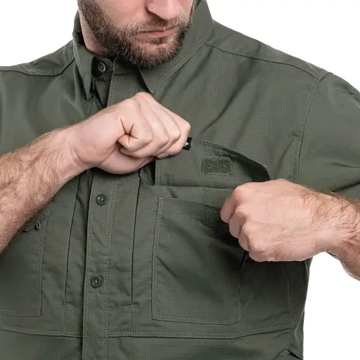 Сорочка Pentagon Plato Tactical shirt short XL Ranger Green - фото 6