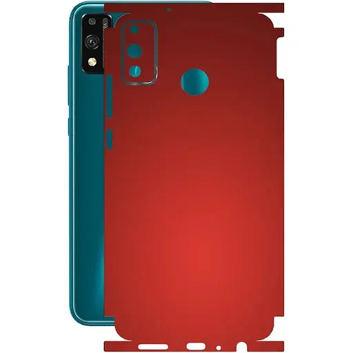 Защитная пленка StatusSKIN для Honor 9x Lite Корпус Винил красная матовая