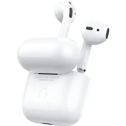 Наушники TWS Hoco EW03 Plus True Ws BT-headset White - фото 3