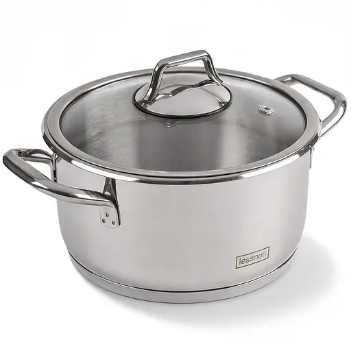 Кастрюля нержавеющая сталь Lessner Buono 1.8 л 16 см (55881-16) - фото 1