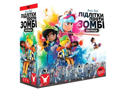 Настільна гра Geekach Games Підлітки проти зомбі (Zombie Teenz Evolution) (укр.) (GKCH017ZTE)