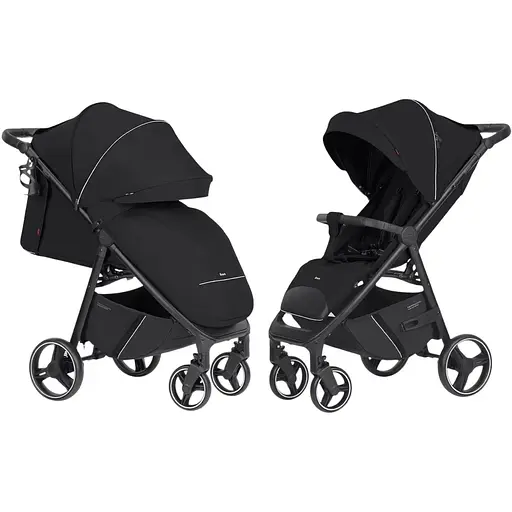 Прогулянкова коляска-книжка Carrello Bravo CRL-8512 Pure Black