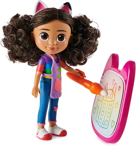 Кукольный набор Габби с набором для рисования и домиком