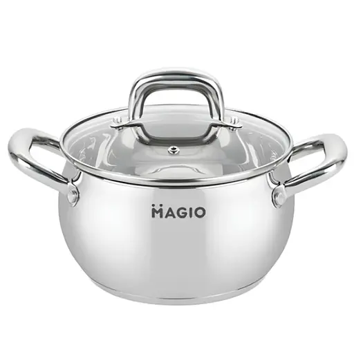 Каструля з нержавіючої сталі Magio MG-1206 6.1 л (1206МG)