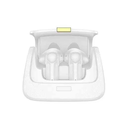 Бездротові навушники Hoco DES35 Dawn handbag BT headset, BT5.3, 35mAh, 300mAh, 5.5h, White - фото 2