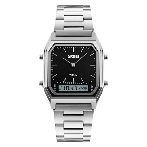 Наручний годинник жіночий 1220SIBK Silver-Black Skmei acs0030836 - фото 1
