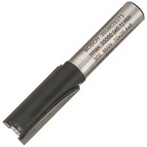 Фреза пазовая Bosch Professional с двумя лезвиями Std S8 D10 L25.4 (2.608.628.373)