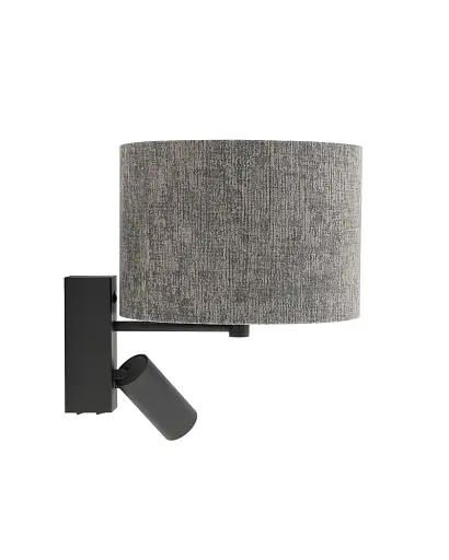 Бра, настінний світильник Nowodvorski 11677 Lago A E27|GU10 (R35) 10W|10W IP20 сірий - фото 3