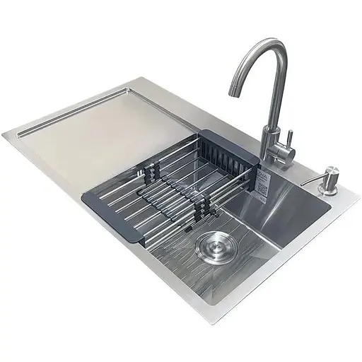 Комплект мийка + змішувач Romzha Caravela 78R (A) - фото 1