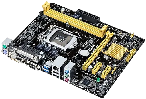 Материнская плата Asus H81M-D LGA 1150 (H81M-D) Б/У - фото 2