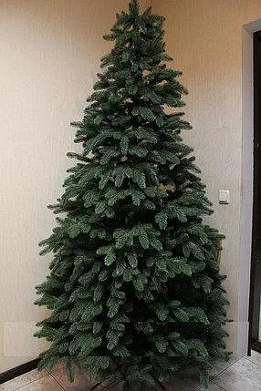 Штучна пухнаста ялинка Преміум (висота 1.90 м) лита (Зелена) - фото 2