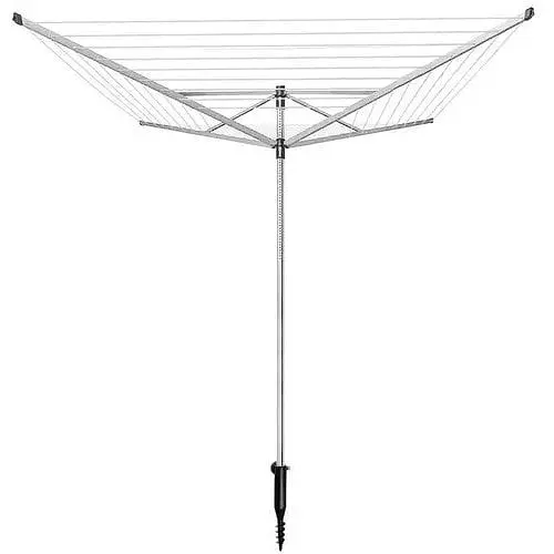 Садовая сушилка для белья вращающаяся Gardlov 24225 4 перекладины 50 м складная конструкция - фото 1