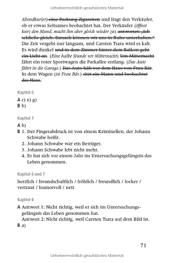 Die schone Frau Bar. Falsches Spiel mit Carsten Tsara - Buch B1 - фото 5