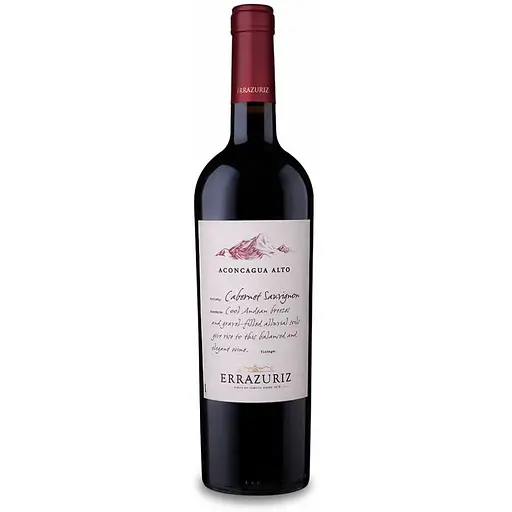 Вино Errazuriz Cabernet Sauvignon Aconcagua Alto, красное, сухое, 13,5%, 0,75 л - фото 1
