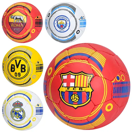 М’яч футбольний, 110-130 г, матеріал PU, ручна робота, розмір №2 (В асортименті) - фото 2