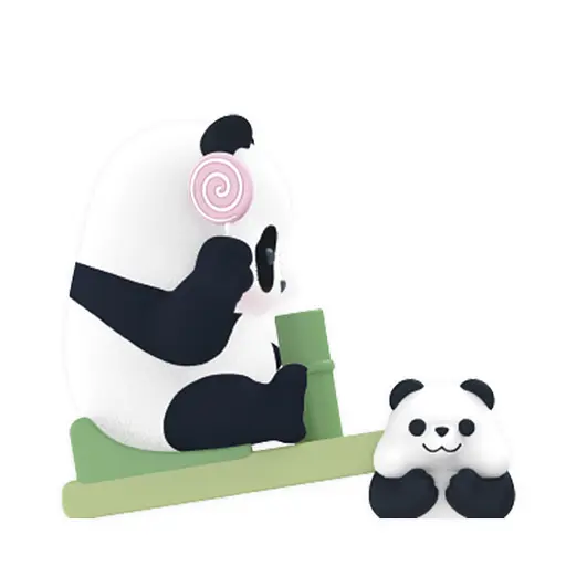 Коллекционная фигурка-сюрприз с аксессуарами 52Toys Panda Roll Kindergarten (123932) - фото 9