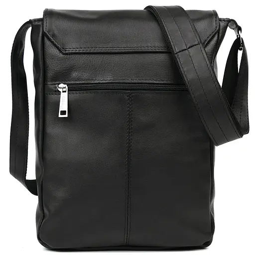 Чоловіча шкіряна сумка А4 через плече TARWA 33х26х8 см sum0028169 - фото 5