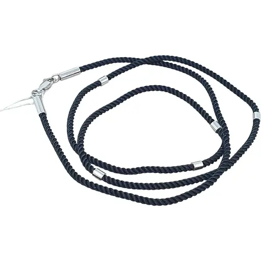 Ювелірний шнурок з текстилю Tango з золотими вставками. 950086В 50