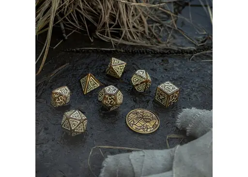 Набор кубиков The Witcher Dice Set. Crones - Weavess , 7 шт. (SWCR02) - фото 4