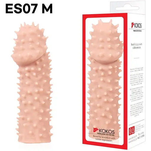 Насадка на член Kokos Extreme Sleeve ES.07 - фото 3