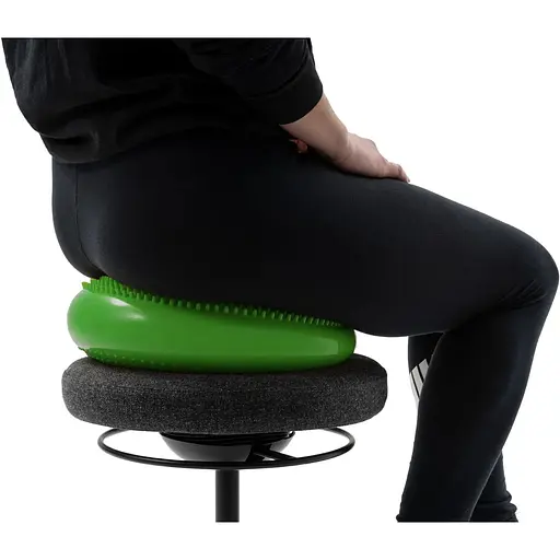 Балансировочная подушка Hop-Sport HS-R034BC зеленая - фото 3