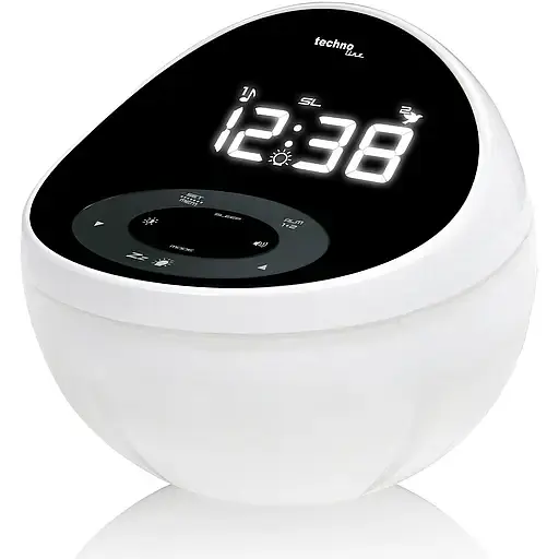 Часы настольные с радио Technoline WT500 Black/White (WT500) - фото 4