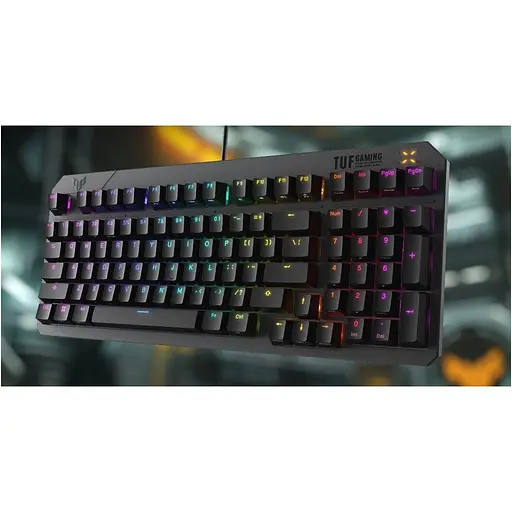 Клавіатура Asus TUF Gaming K3 Gen II Optical-Mech Switch Black 90MP0390-BKMA00 (116085) - фото 9
