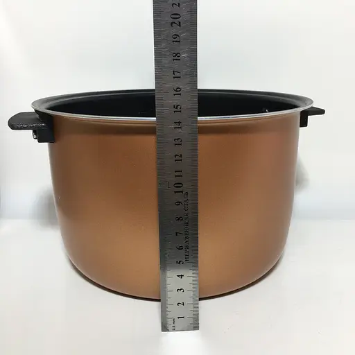 Чаша для мультиварки Yummy YMC-507, YMC-508BX, с ручками, 5 литров, с антипригарным покрытием - фото 8