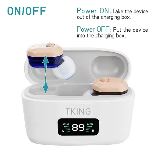 Внутрішньоканальні слухові апарати, що перезаряджаються ITE - фото 3