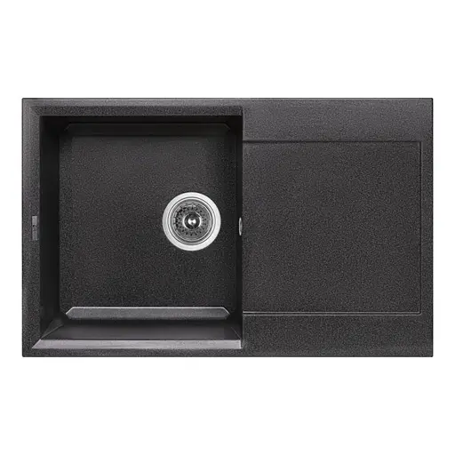Кухонная мойка Lidz 790x495/230 GRF-13 (LIDZGRF13790495230), Графит - фото 1