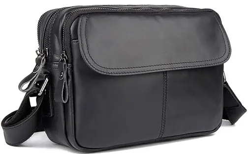 Чоловіча шкіряна сумка Vintage 23,5х17х5 см sum0012598 - фото 2