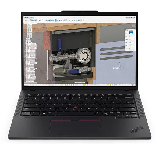 Ноутбук Lenovo 14 ThinkPad P14s Gen 6/AMD Ryzen 9 AI HX PRO 370/96GB/2TB/UMA/W11P/Black (21RV0012RA) - фото 1