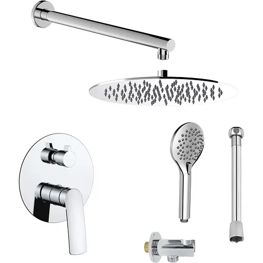 Душова система прихованого монтажу Volle Cante SET20220112, Хром - фото 1