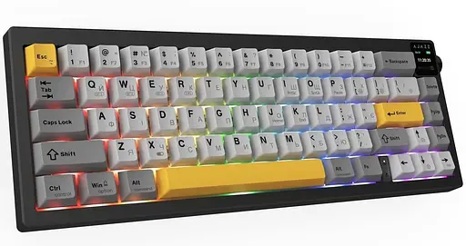 Клавіатура Ajazz AK650 Flying Fish Switch Black (AK650-FF-BGY) - фото 3