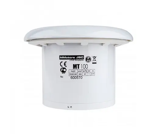 Вытяжной вентилятор MMotors MT 100 - фото 3