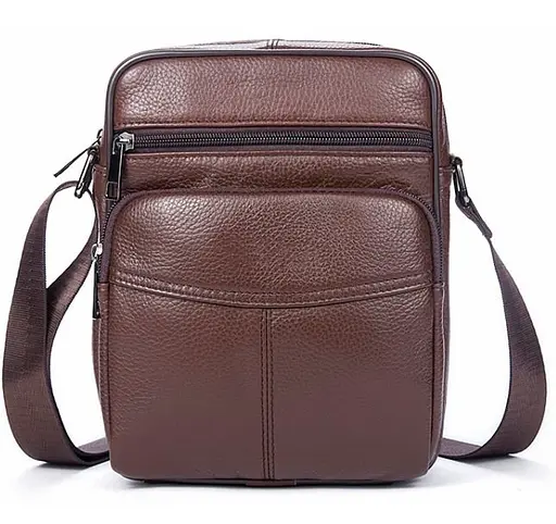 Чоловіча шкіряна сумка Vintage 17х23х5,5 см sum0012346 - фото 1