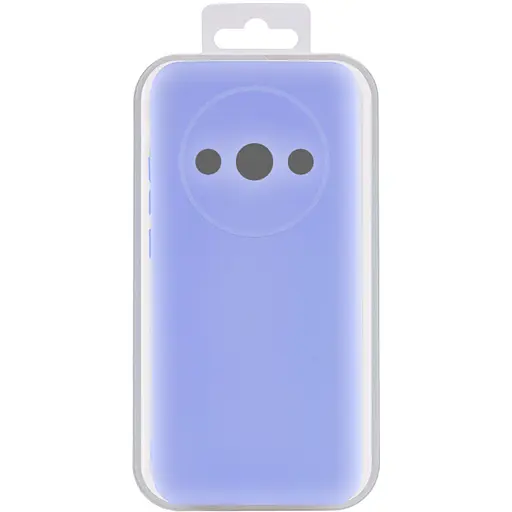 Чехол Lakshmi Silicone Cover Full Camera AA для Xiaomi Redmi A3 Сиреневый/Dasheen - фото 5