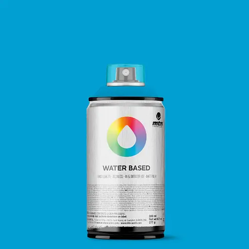 Аерозольна фарба MTN WB-217 300 мл Cerulean Blue, EX019W0217M - фото 2
