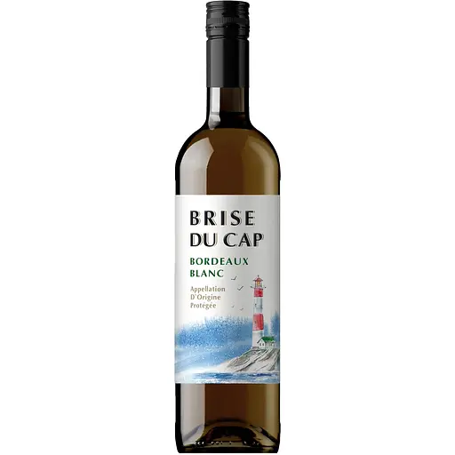 Вино Brise du Cap Bordeaux Blanc AOC белое сухое 0.75 л