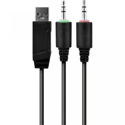 Ігрові навушники Defender Warhead G-390 LED (Black-blue) - фото 3