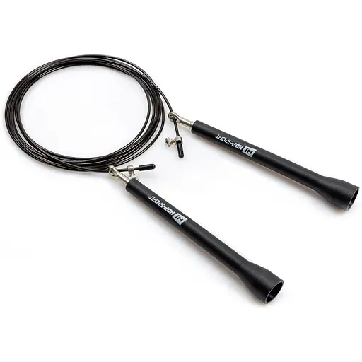 Скакалка Hop-Sport Crossfit з пластиковими ручками - фото 1