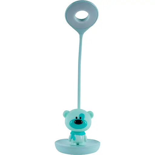 Настольная лампа Kite Bear LED с аккумулятором зеленая (K24-492-2-4) - фото 1