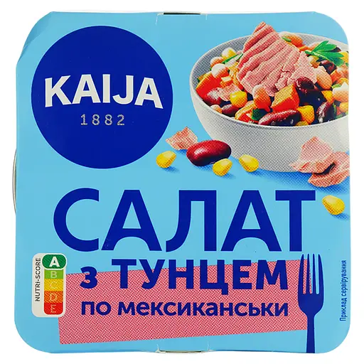 Салат Kaija с тунцем по-мексикански 160 г