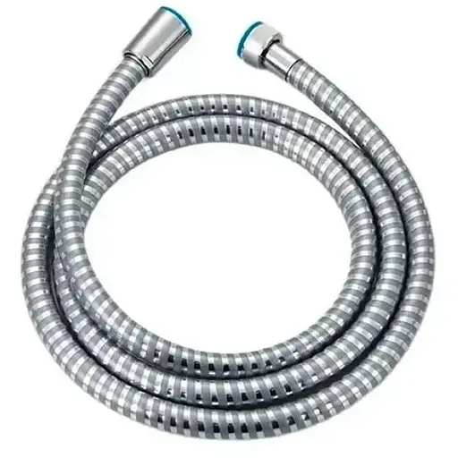 Душевой шланг Gappo 1500 мм, серый/хром G42 - фото 1