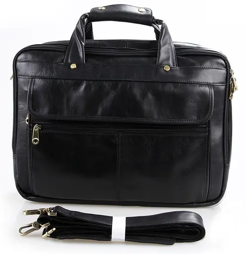 Сумка кожаная мужская Vintage 40,5х30,5х12,5 см sum0012438 - фото 3