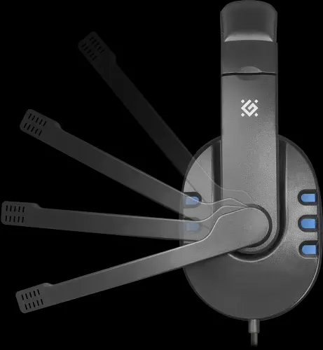 Наушники Warhead G-160, Black/Blue Defender teh0023906 - фото 4