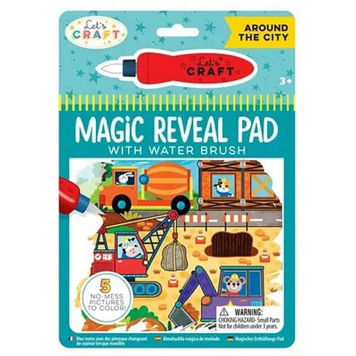 Водна розмальовка Місто LETS CRAFT MRP018 Різнокольоровий - фото 1